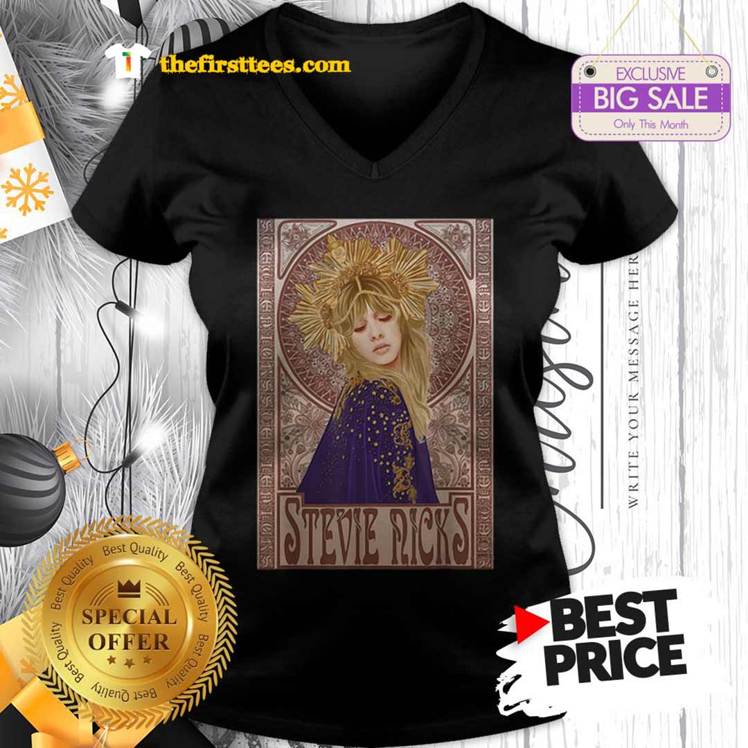 Official Beautiful Stevie Nicks Poster Mucha Art Shirt