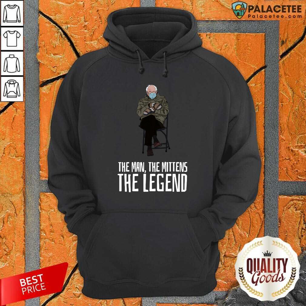 Official Bernie Sanders The Man The Mittens The Legend Shirt