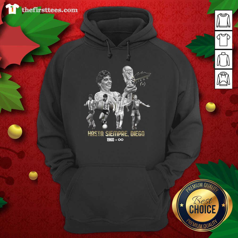 Official Diego Maradona Hasta Siempre Diego 1960 Signature Shirt