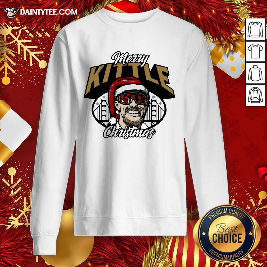 Official George Kittle Merry Kittle Christmas Shirt