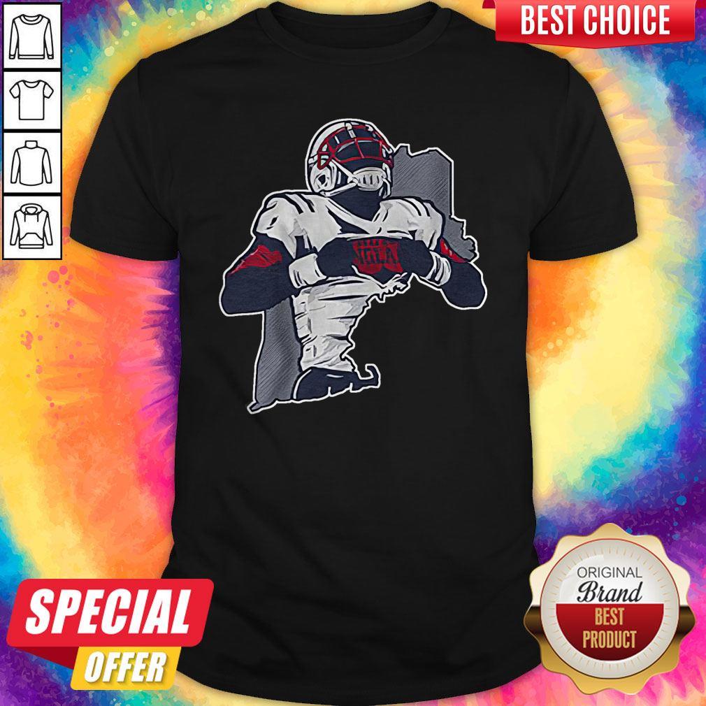 Official Gnomiestore Touchdown New England Shirt