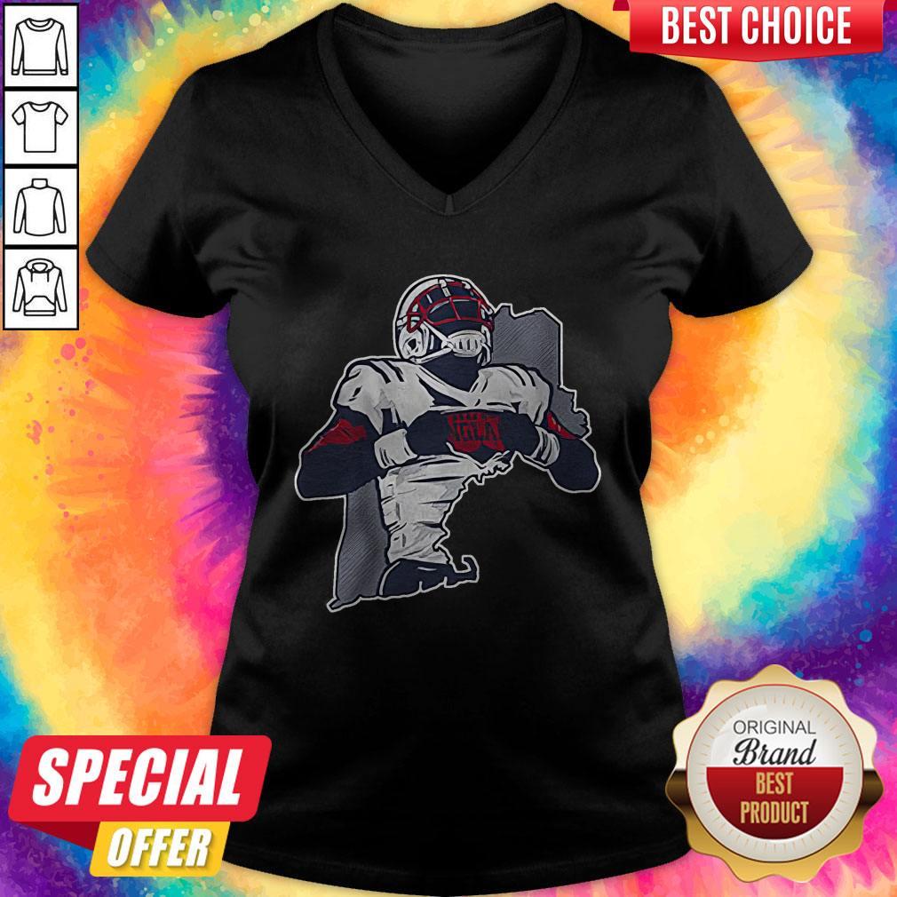 Official Gnomiestore Touchdown New England Shirt