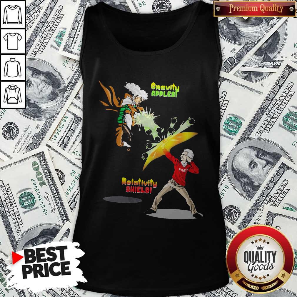 Official Gravity Apples Relativity Shield Shirt