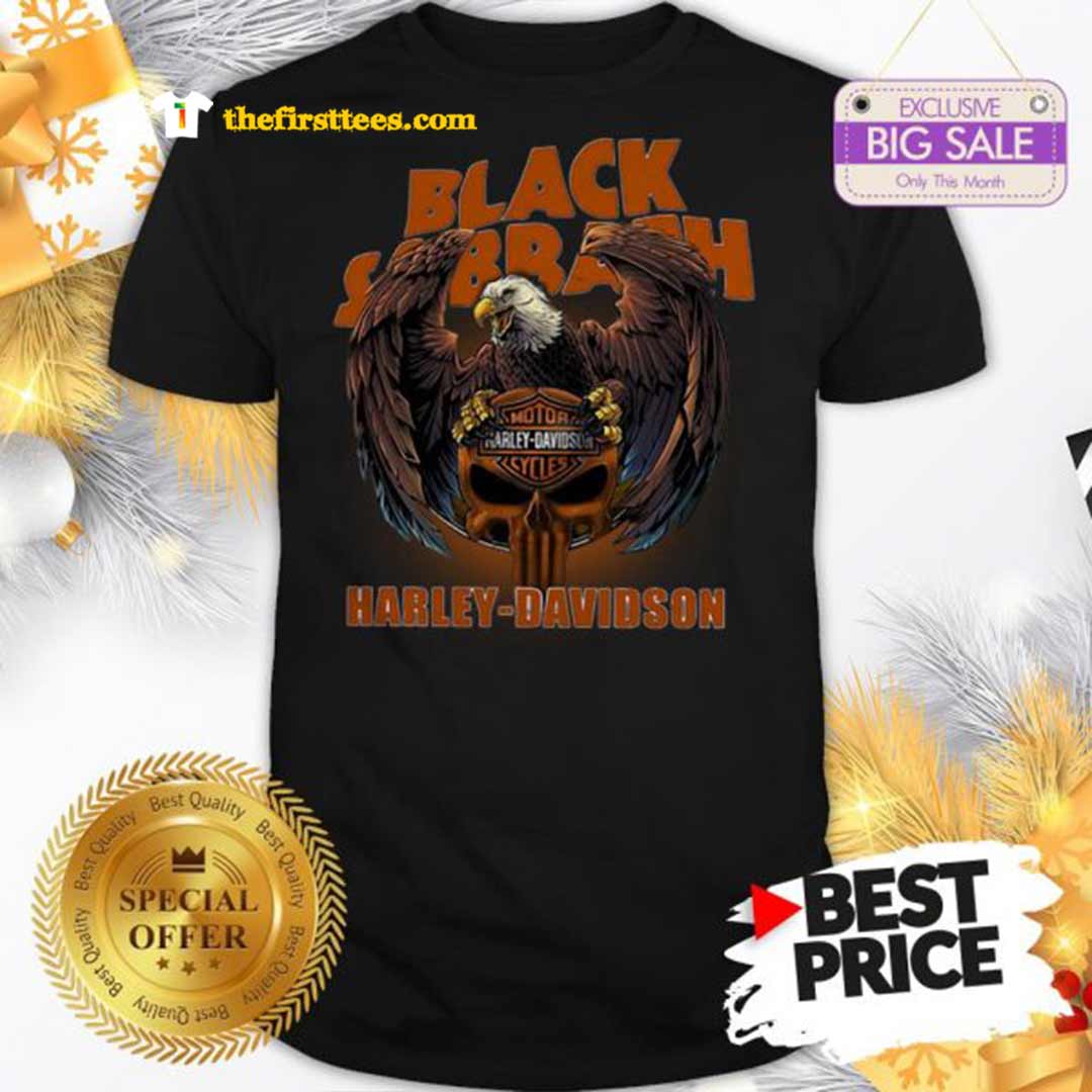 Official Hot Black Sabbath Harley Davidson Funny Shirt