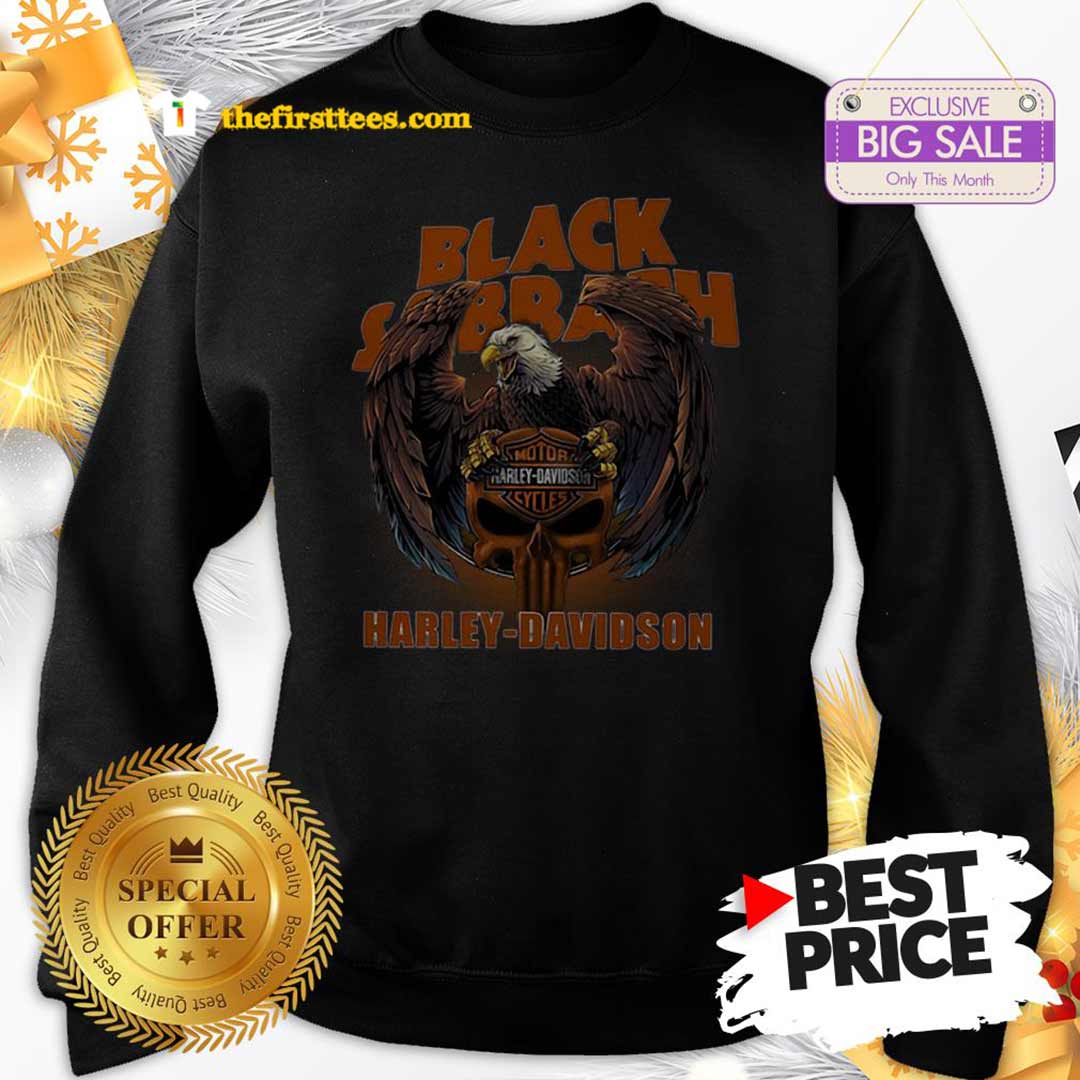 Official Hot Black Sabbath Harley Davidson Funny Shirt