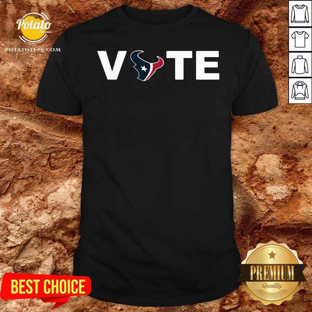 Official Houston Texans Vote Tee Shirt