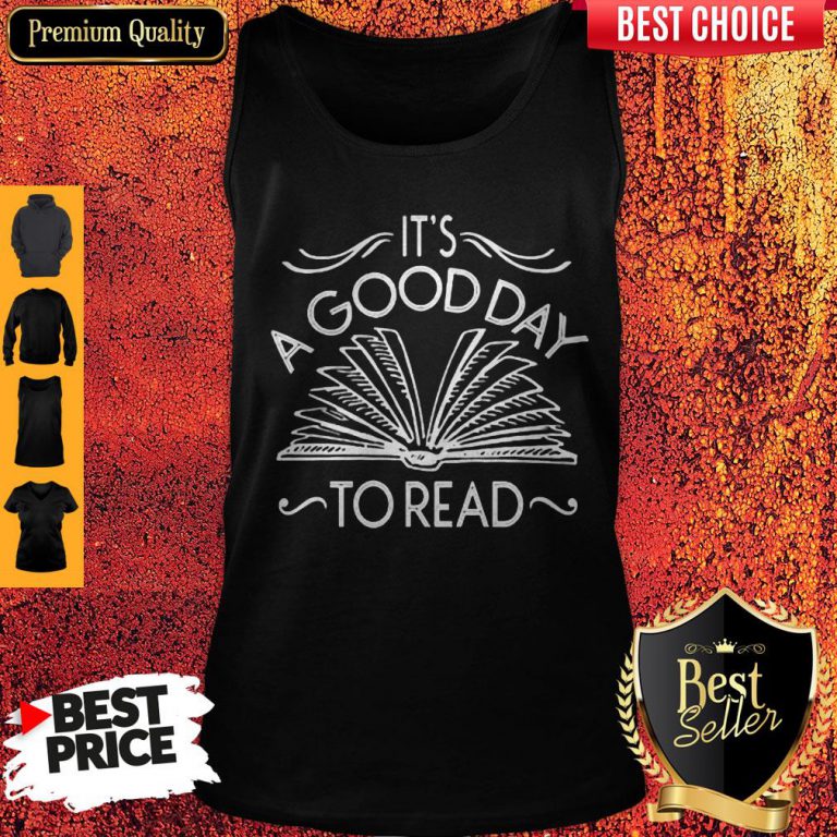 official-its-a-good-day-to-read-tank-top