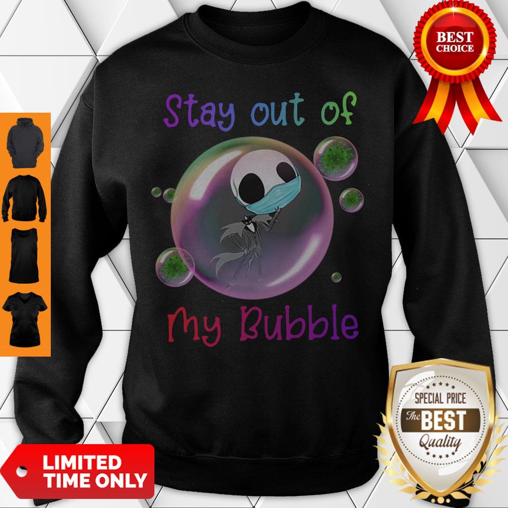Official Jack Skellington Mask Stay Out Of My Bubble Shirt