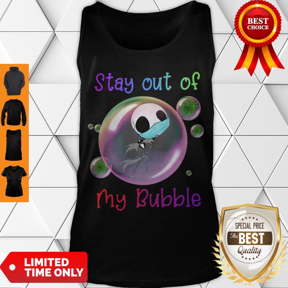 Official Jack Skellington Mask Stay Out Of My Bubble Shirt