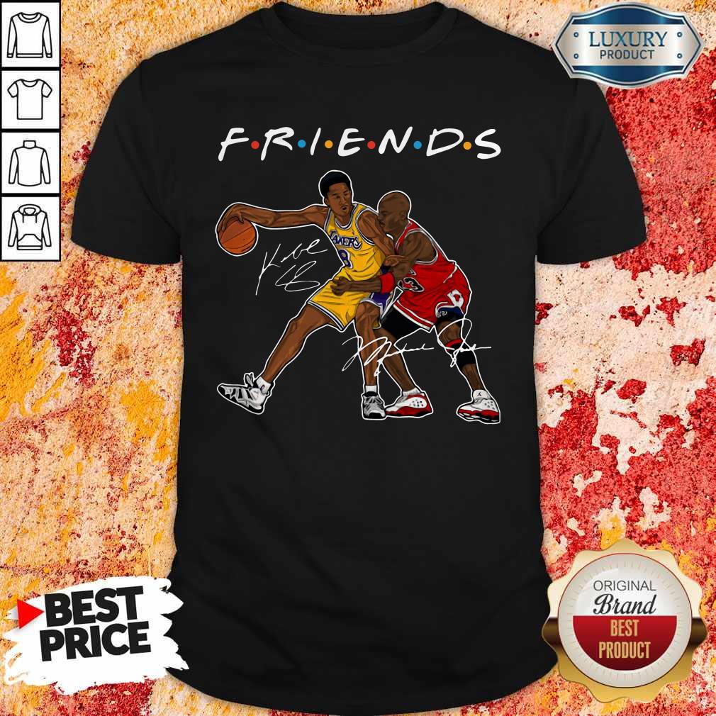 Official Kobe Bryant And Michael Jordan Friends Signature Shirt