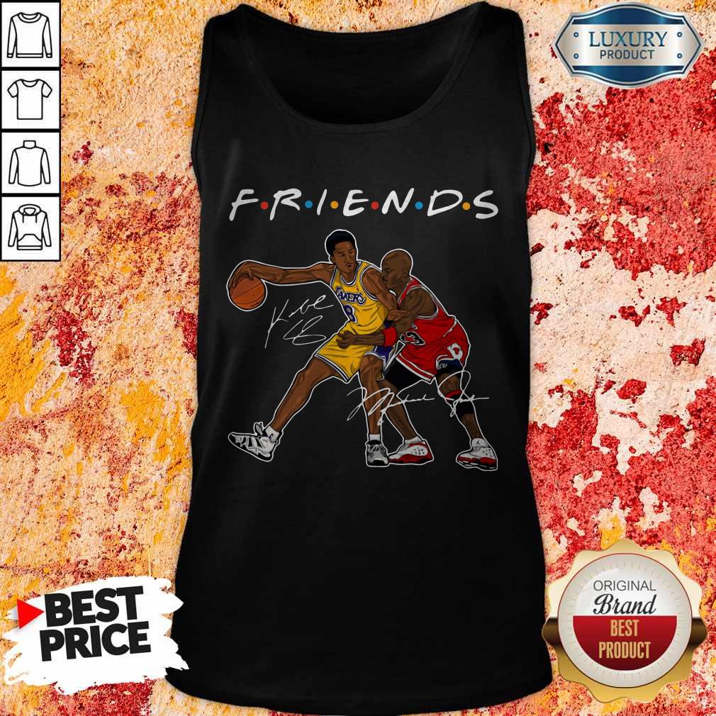 Official Kobe Bryant And Michael Jordan Friends Signature Shirt