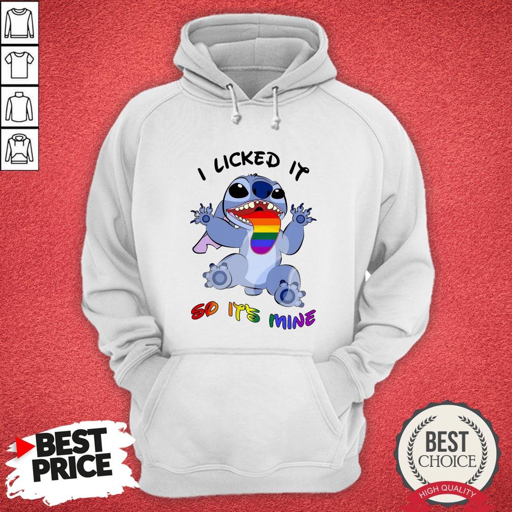 Official LGBT Stitch I Licked It So It’s Mine Shirt
