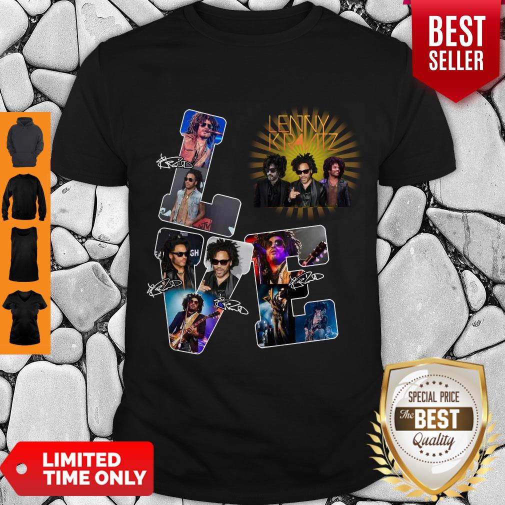 Official Love Lenny Kravitz All Signature Shirt