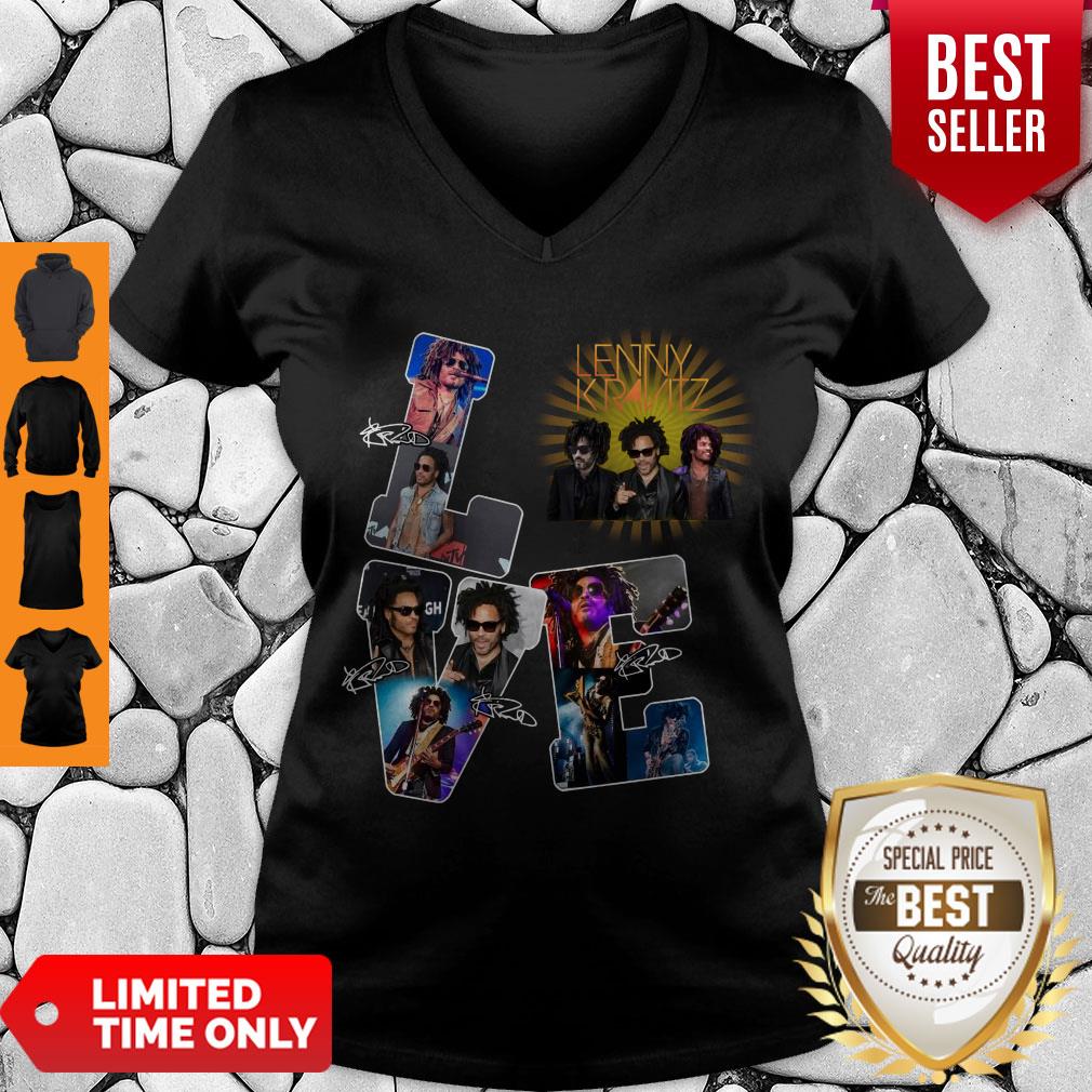 Official Love Lenny Kravitz All Signature Shirt