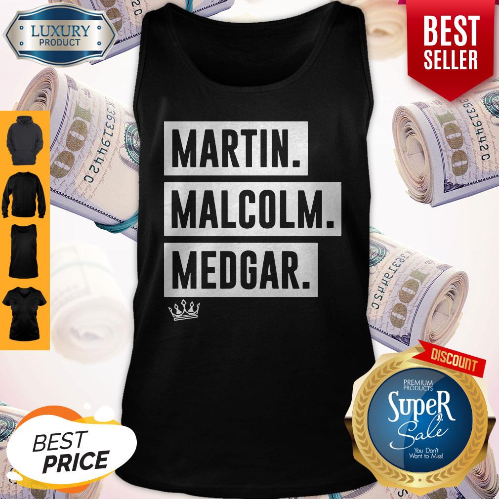 Official Martin malcolm medgar king shirt