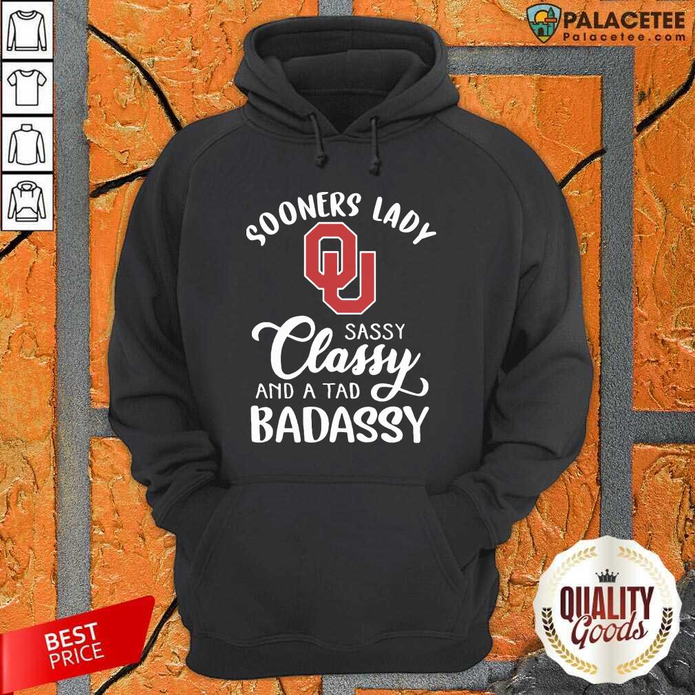 Official Oklahoma Sooners Lady Sassy Classy And A Tad Badassy Shirt