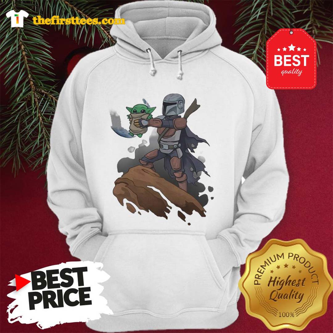 Official Pretty Baby Yoda The Manrorian Shirt