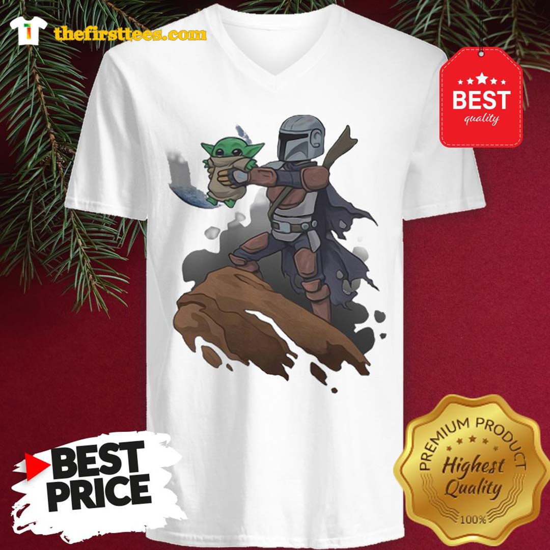 Official Pretty Baby Yoda The Manrorian Shirt