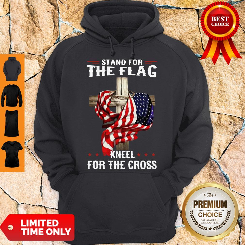 Official Stand For The Flag Kneel For The Cross Shirt