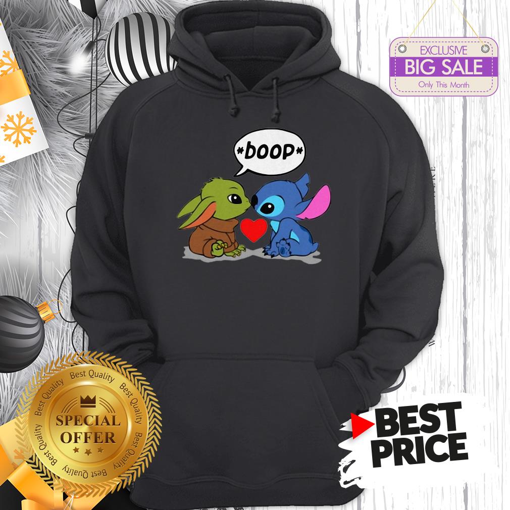 Official The Very Baby Yoda Kiss Baby Stitch Boop Shirt