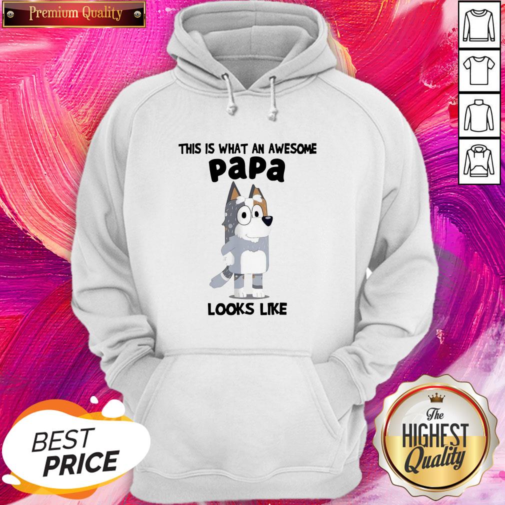 Official This Is What An Awesome Papa Bandit Heeler Looks Like Shirt