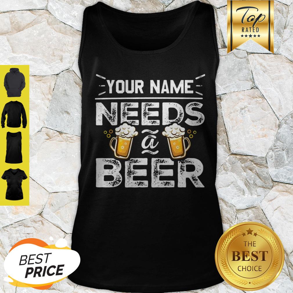 Official Your Name Needs Beer Shirt