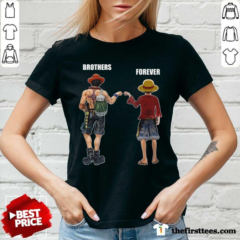 One Piece ACE And Luffy Brothers Forever Shirt