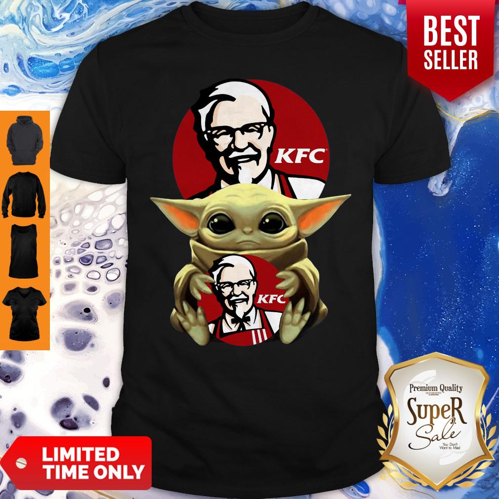Original Baby Yoda Hug KFC No Days Off Shirt