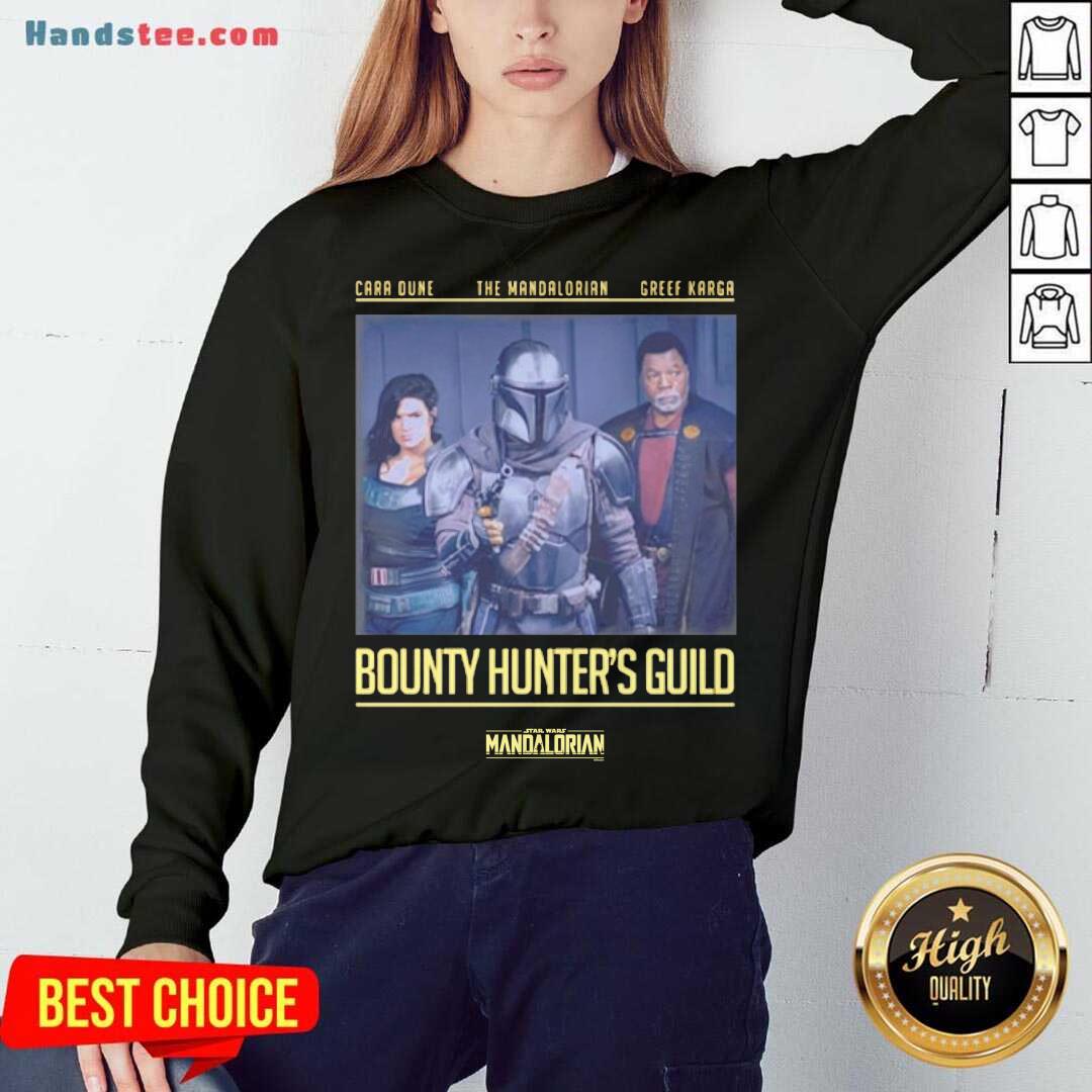 Original Cara Dune The Mandalorian Greef Karga Bounty Hunters Guild Shirt