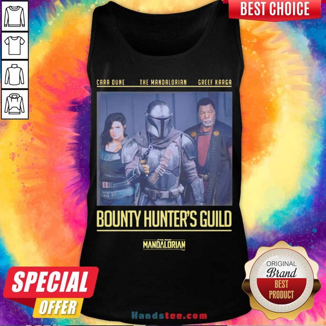 Original Cara Dune The Mandalorian Greef Karga Bounty Hunters Guild Shirt