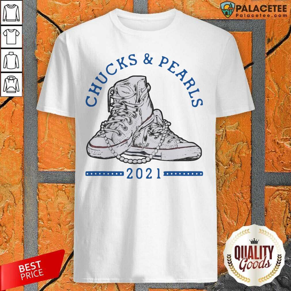 Original Chucks And Pearls Shirt Matching Mom Daughter Shirt