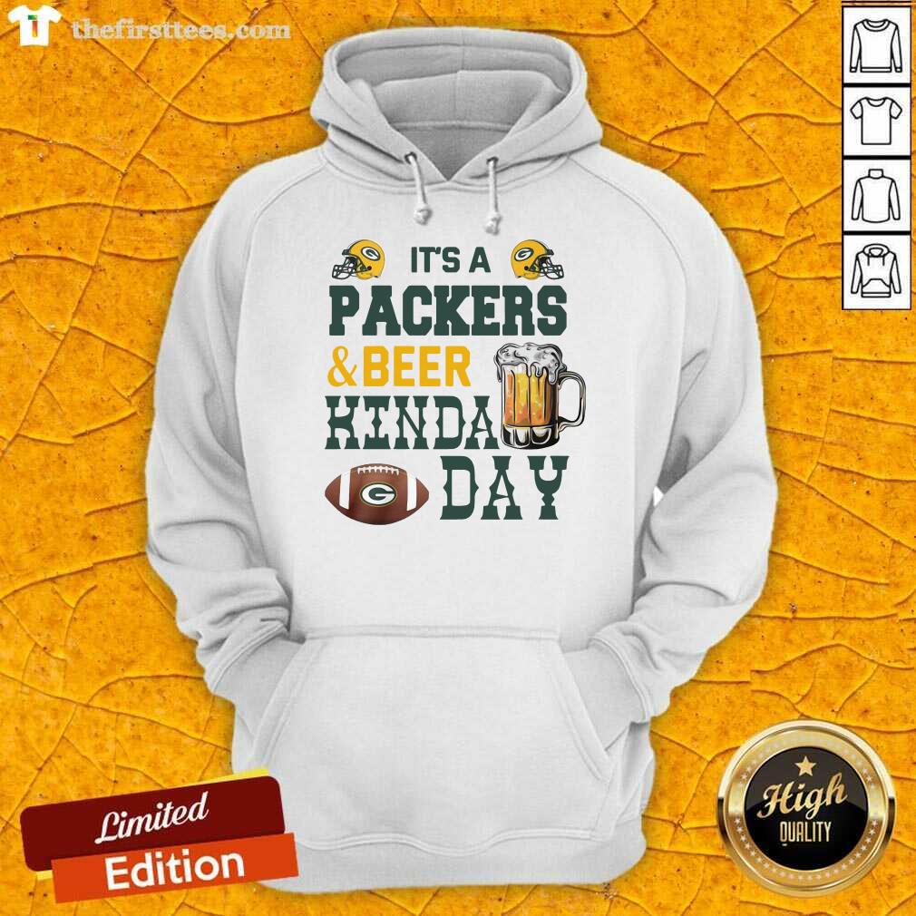 Original Its A Packers And Beer Kinda Day Shirt