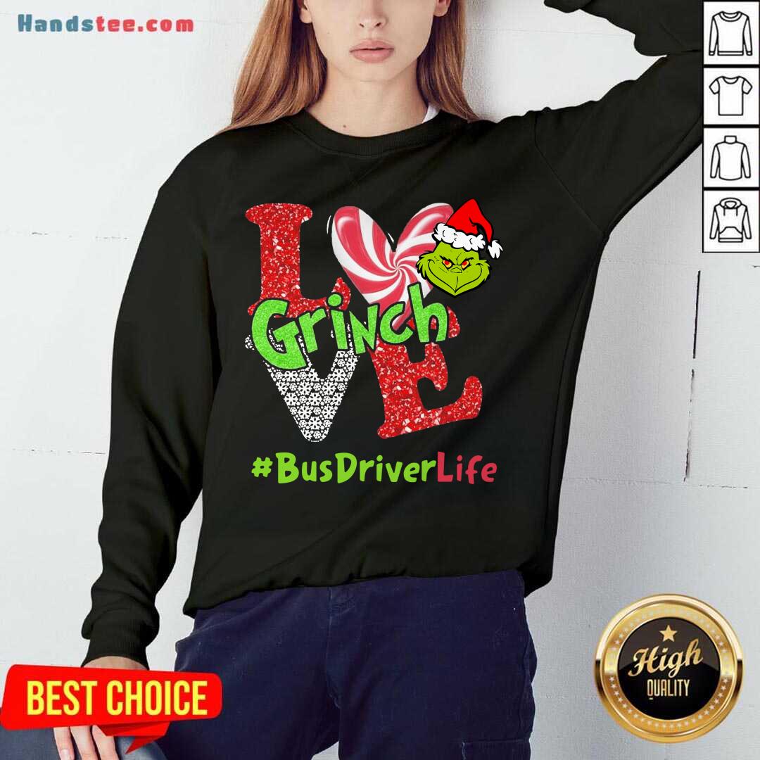 Original Love Grinch #Busdriverlife Christmas Shirt