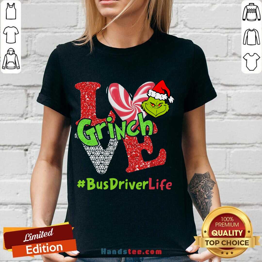 Original Love Grinch #Busdriverlife Christmas Shirt