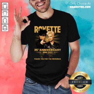 Pretty Roxette 35th Anniversary Shirt