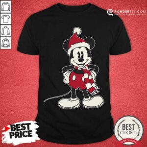 Good Mickey Mouse Santa Hat Merry Christmas Shirt