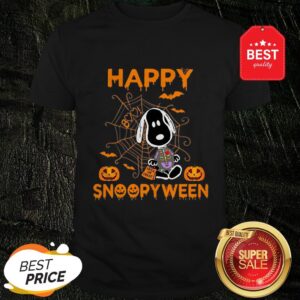 Official Snoopy Happy Snoopyween Halloween Shirt