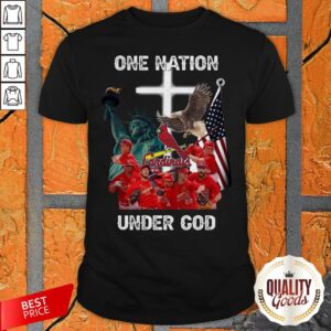 St Louis Cardinals One Nation Under God Shirt