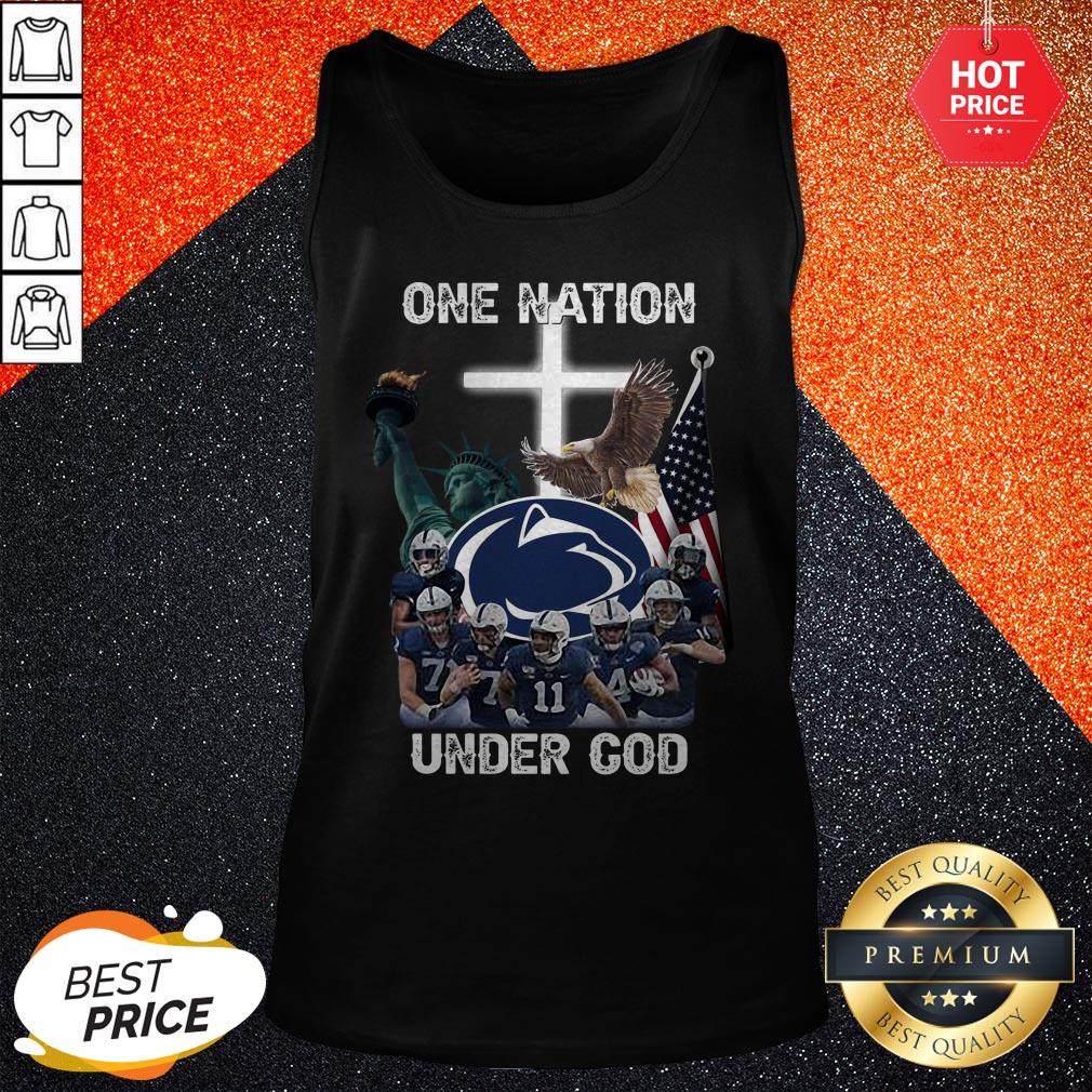 Penn State Nittany Lions One Nation Under God Shirt