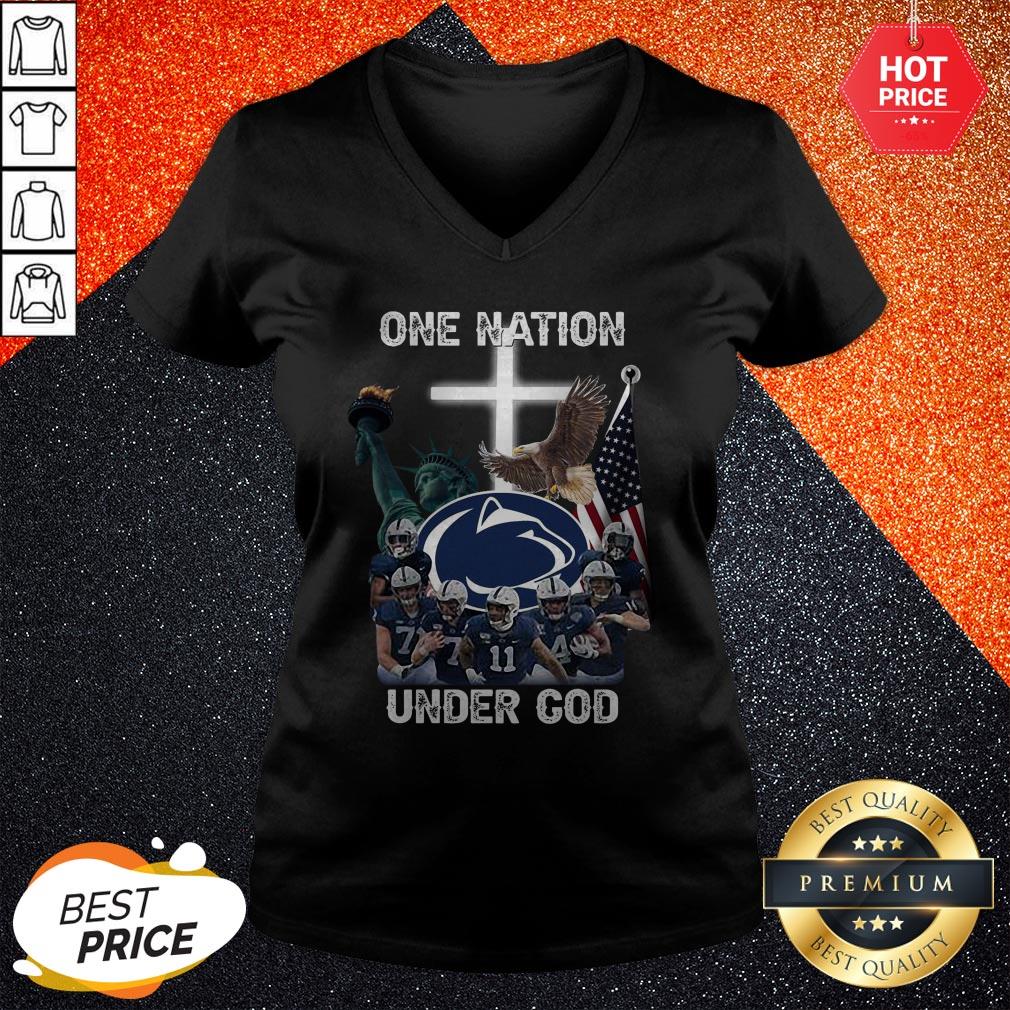 Penn State Nittany Lions One Nation Under God Shirt