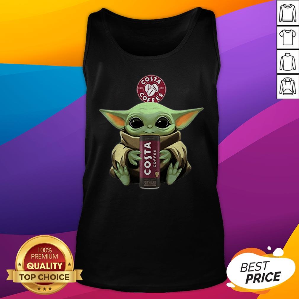 Perfect Baby Yoda And Costa Coffee T-Shirt