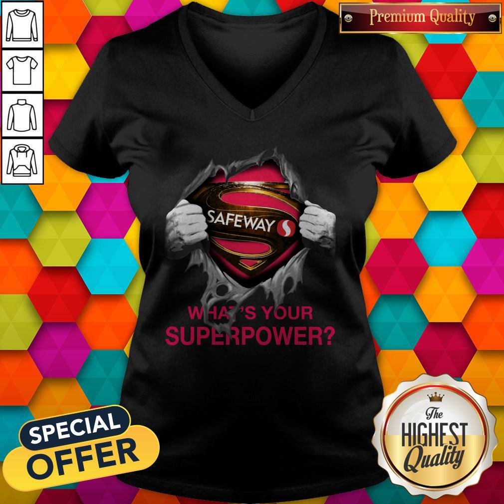 Perfect Blood Inside Me Safeway What’s Your Superpower Shirt