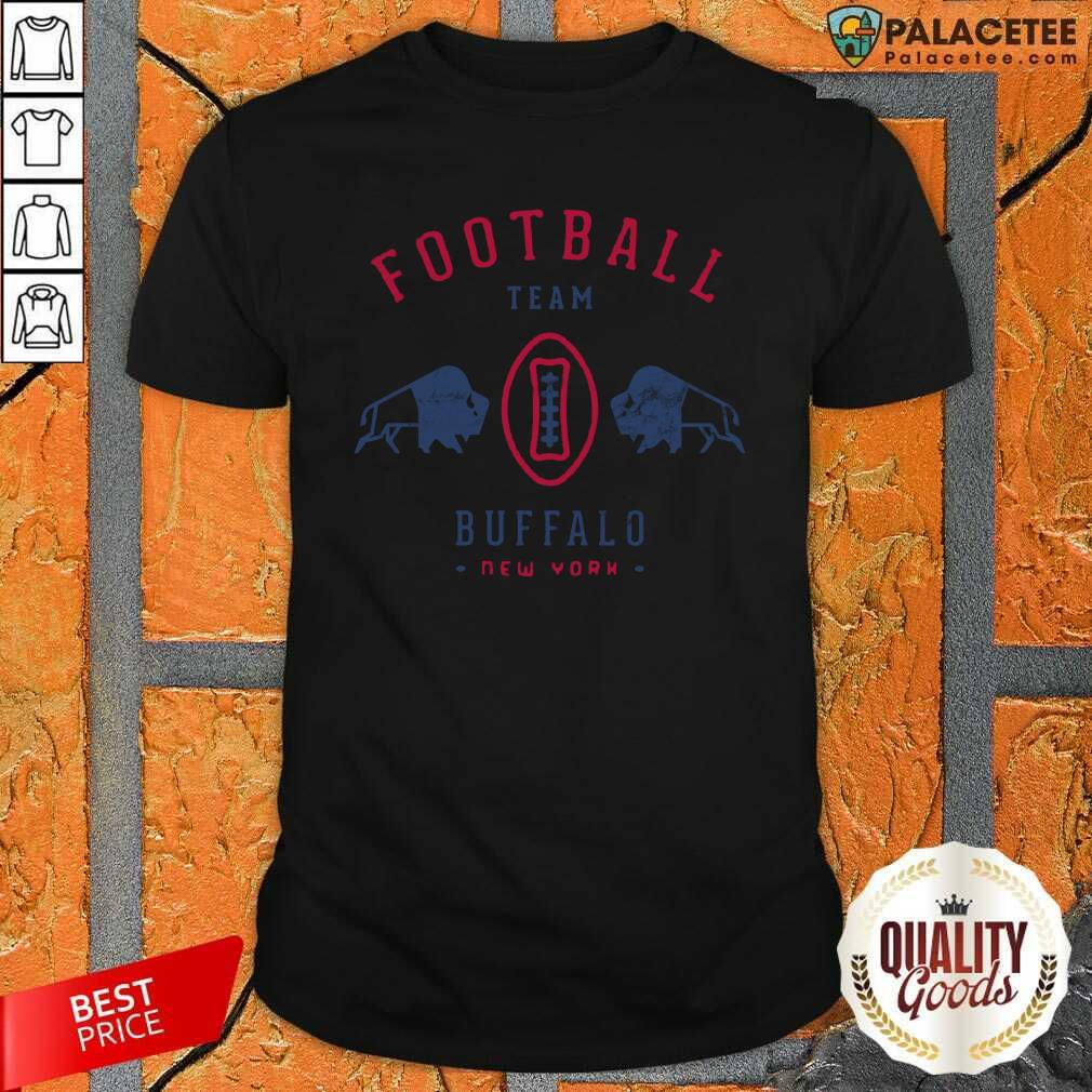 Perfect Cool Modern Buffalo Bills Retro Team Crest Shirt