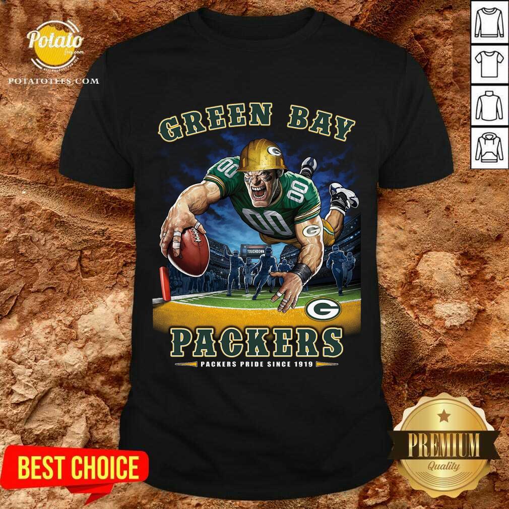 Perfect Green Bay Packers Packers Pride Since 1919 Shirt