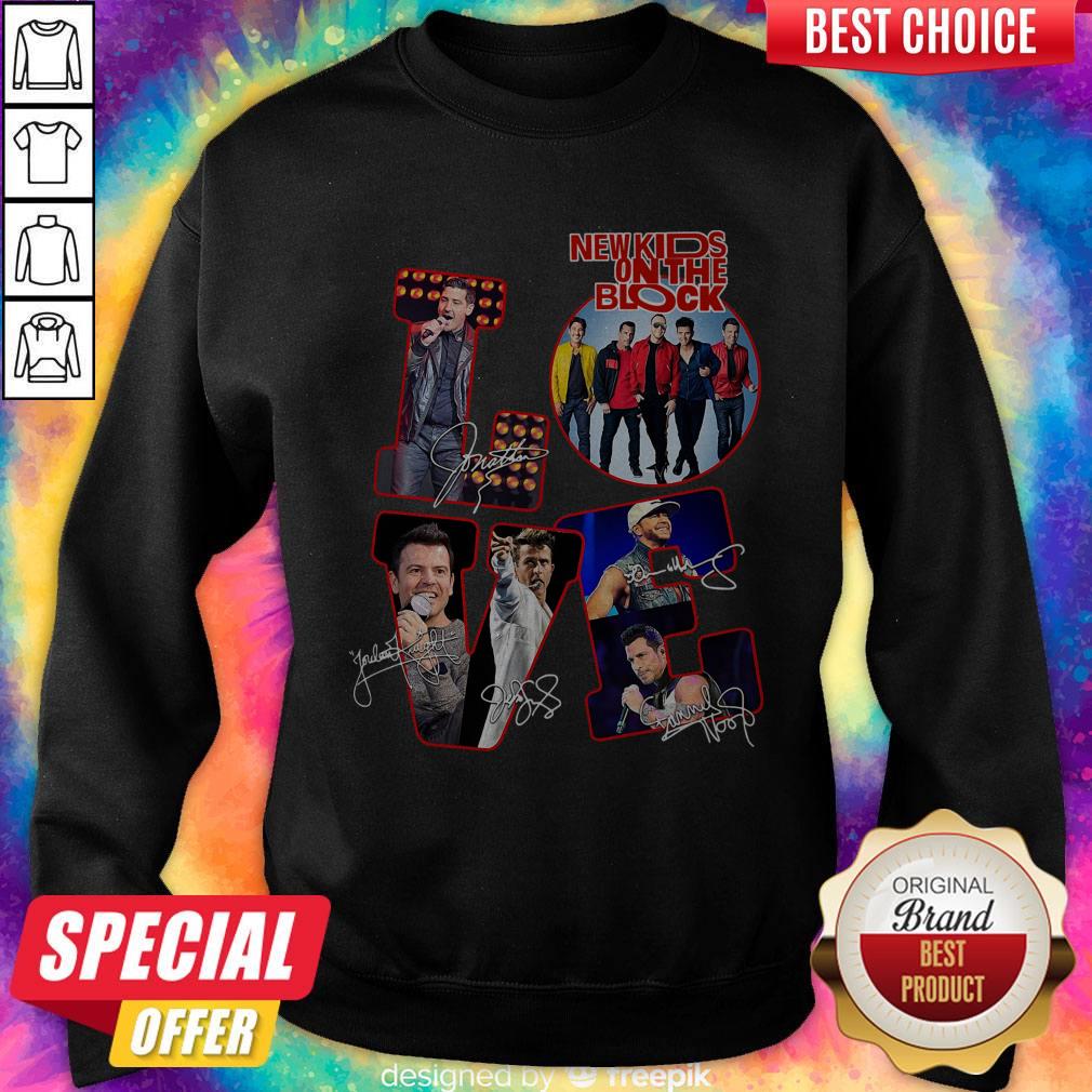 Perfect Love New Kids On The Block Signatures Shirt