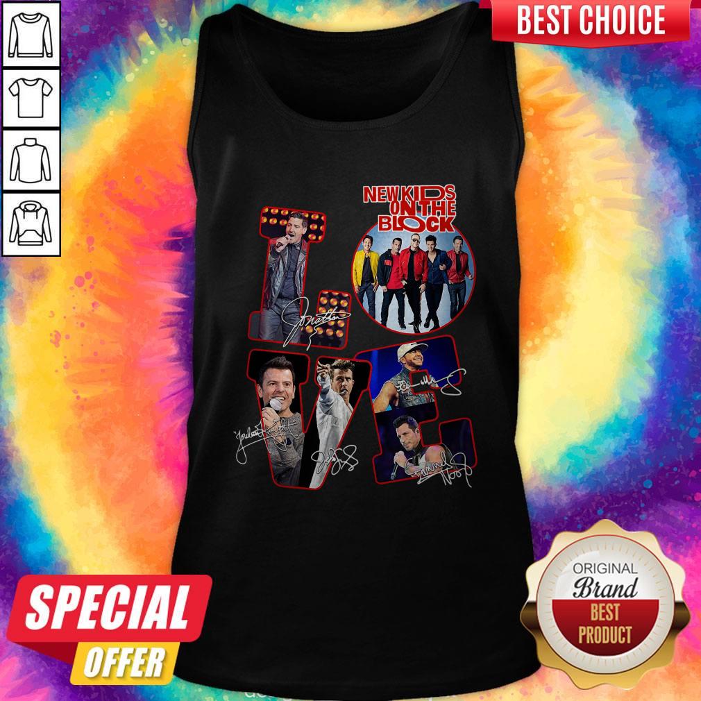 Perfect Love New Kids On The Block Signatures Shirt