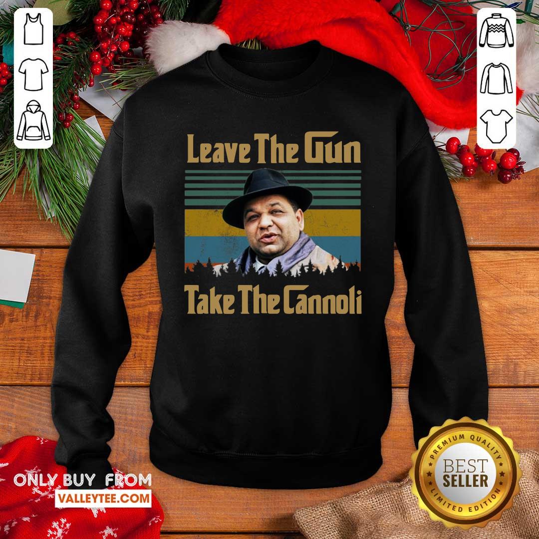Perfect Peter Clemenza Godfather Leave The Gun Take The Cannoli Vintage Shirt