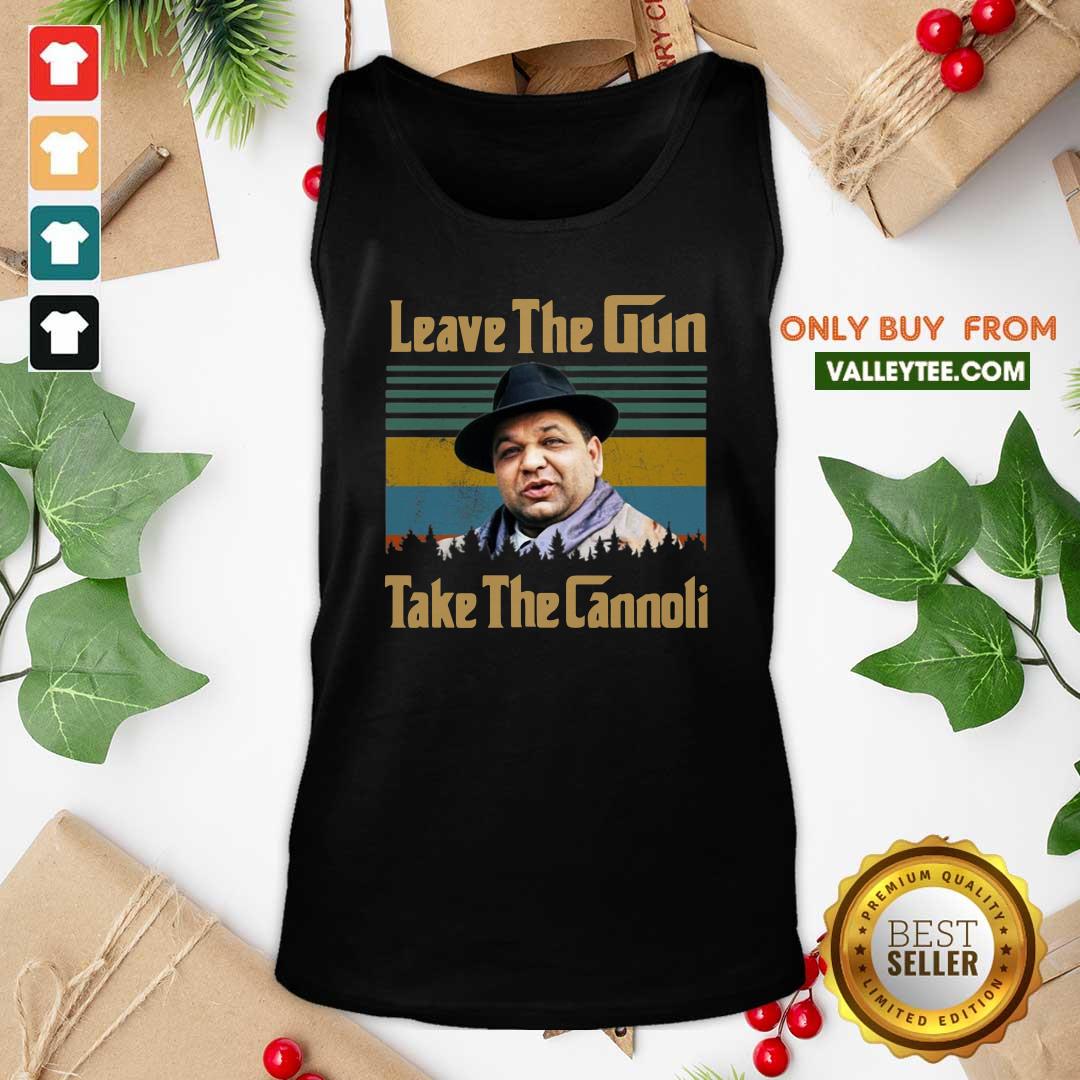Perfect Peter Clemenza Godfather Leave The Gun Take The Cannoli Vintage Shirt