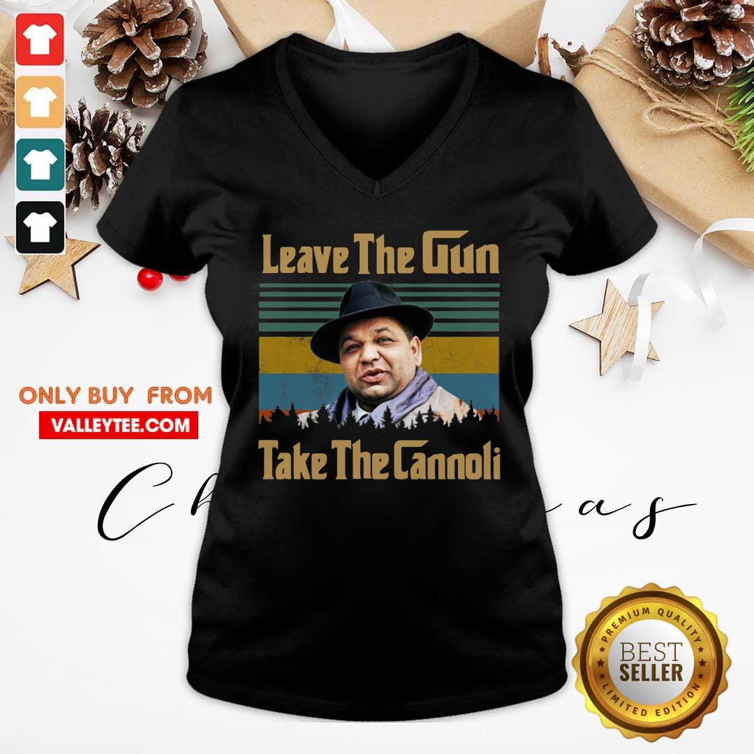Perfect Peter Clemenza Godfather Leave The Gun Take The Cannoli Vintage Shirt