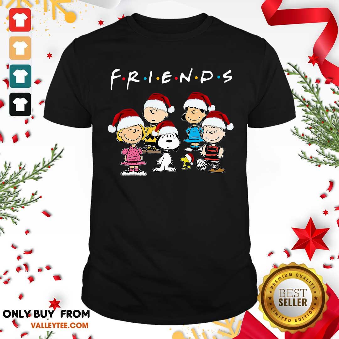 Perfect The Peanuts Hat Santa Friend Christmas Shirt